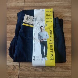 Men's English Laundry 4 Way Stretch Fabric Straight Fit Midweight Pants 32X30